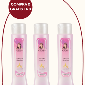 Keratina compra 2 y lleva 3