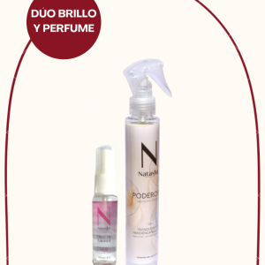 Dúo brillo y perfume
